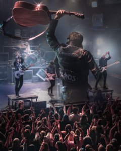 Marty and band blend