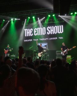 Shuttlecraft performing Green Day at the the Emo Show, June 6 2026.